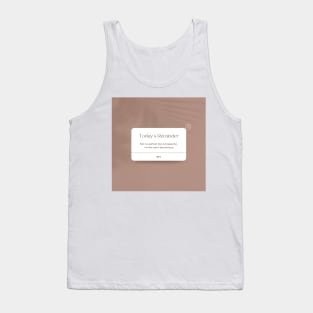 BTS Epiphany I'm the one I should love reminder Tank Top